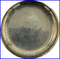 Antique 18S Unbranded Scalloped & Sunray Pocket Watch Case for Mechanical