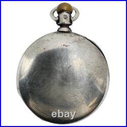 Antique 18 Size Dueber 6 Ounce Hunter Pocket Watch Case Coin Silver USA