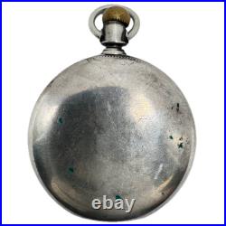 Antique 18 Size Dueber 6 Ounce Hunter Pocket Watch Case Coin Silver USA