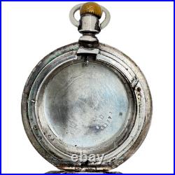 Antique 18 Size Dueber 6 Ounce Hunter Pocket Watch Case Coin Silver USA