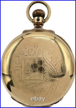 Antique 18 Size H. Muhrs Sons Box Hinge Hunter Pocket Watch Case Gold Filled