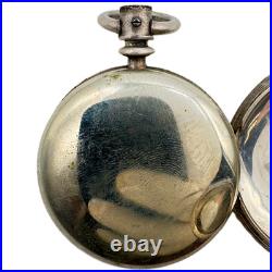 Antique 18s Fahys No. 1 Swingout Open Face Pocket Watch Case 18s Coin Silver