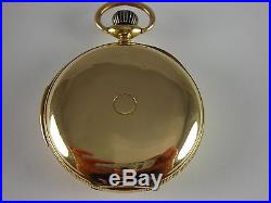 Antique 1900s Swiss repeater Dunand pocket watch. 14k solid gold case. 3oz total