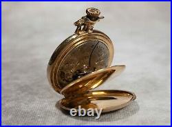 Antique 1907 Lady Waltham 16J Pocket Watch Runs Philadelphia Gold Filled Case