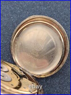 Antique 1908 Waltham Export Grade Pocket Watch 14s 7j Hunting Case