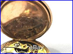 Antique 1909 Waltham 15 Jewel 0s Gold 20Yr Philadelphia Case Co Pocket Watch