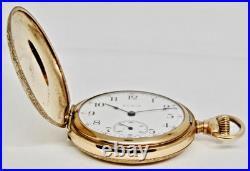 Antique 1910 Elgin Medical Size 6s Hunting case Pocket Watch