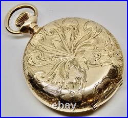 Antique 1910 Elgin Medical Size 6s Hunting case Pocket Watch