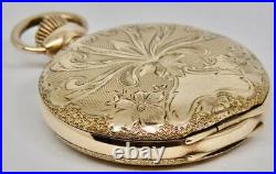 Antique 1910 Elgin Medical Size 6s Hunting case Pocket Watch