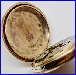 Antique 1910 Elgin Medical Size 6s Hunting case Pocket Watch
