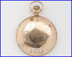 Antique 1912 Illinois 18s 21j Bunn Special Pocket Watch with Ball Model Case