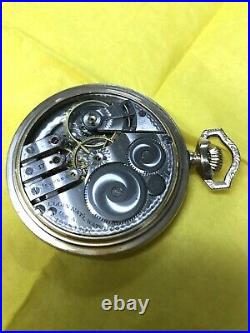 Antique 1916 Elgin Pocket Watch, 16 Size, 17j, 3 Finger Bridge, Gf Case, Extra Fine