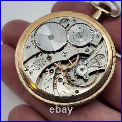 Antique 1916 Illinois Grade 401 Pocket Watch Running GF Case 12s 17j USA