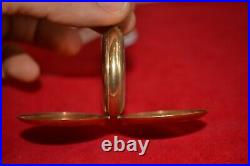 Antique 1918 ELGIN Gold Filled Engraved 6s Hunter Case 286 POCKET WATCH Runs