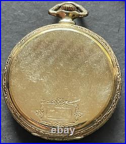 Antique 1922 Illinois Autocrat 405 Pocket Watch Running GF Case 12s 17j USA