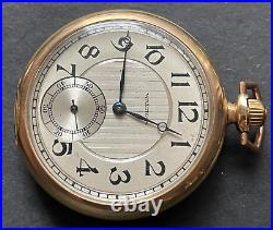 Antique 1926 Waltham Model 1894 220 Pocket Watch Running GF Case Dial 12s 15j