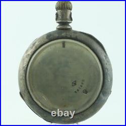 Antique 58.6mm Keystone Leader 4 Oz Pocket Watch Case for 18 Size Coin Silver