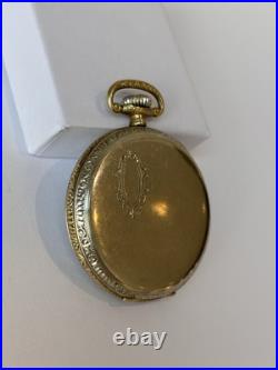 Antique Altrue Buren 15J Swiss Made Pocket Watch In Exceptional Case, 1920-30s