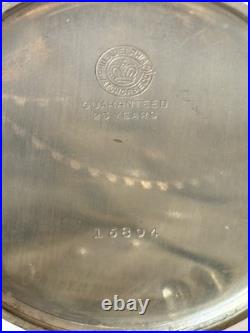 Antique Altrue Buren 15J Swiss Made Pocket Watch In Exceptional Case, 1920-30s