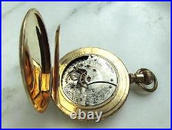 Antique American Waltham 1902 GF Hunting Case Pocket Watch ETC10274