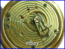 Antique Ball Elgin 18s, 333 17 jewel Rail Road pocket watch. Gold filled case