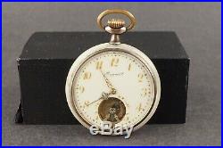 Antique Breguet Mother Of Pearl Case Pocket Watch #ws506
