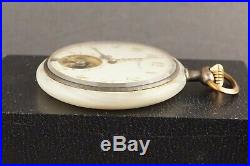 Antique Breguet Mother Of Pearl Case Pocket Watch #ws506