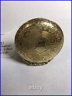 Antique Columbia Pocket Watch Hunter Case with Engraved Elk