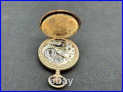 Antique Continental Watch Co. Pocket Watch with BWC Co. Gold Filled Case