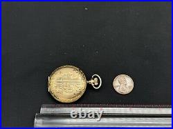 Antique Continental Watch Co. Pocket Watch with BWC Co. Gold Filled Case