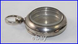 Antique Dueber 4.5oz Coin Silver Key Set Size 18 Pocket Watch Case