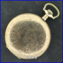 Antique Dueber Hunter Pocket Watch Case for Movement 12 Size 20 Year Gold Filled