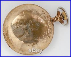 Antique EARLY Seth Thomas 18s 7j Pocket Watch with Hunter Case out of Estate