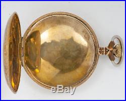 Antique EARLY Seth Thomas 18s 7j Pocket Watch with Hunter Case out of Estate