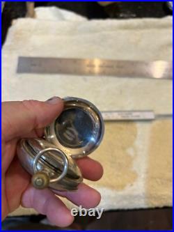 Antique Elgin Pocket Watch Railway Case Silverine