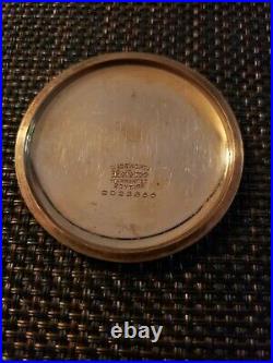 Antique Elgin Pocket Watch Wadworth Referee Gold Fill Case Working Great