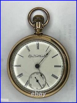 Antique Elgin Pocket Watch in Gold Filled Case