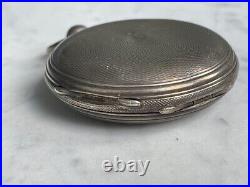 Antique English 925 Sterling Silver Pocket Watch Case #1