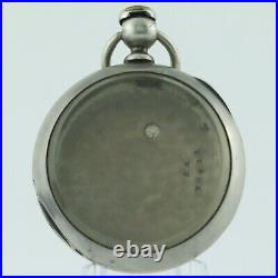 Antique Fahys No. 1 Pocket Watch Case for 18 Size Key Wind Coin Silver