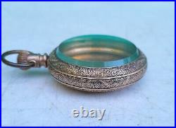 Antique Gold Filled Fahy Pocket Watch Case FITCH PAT April 22, 1879 Screw Bezel