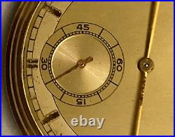 Antique Gruen Precision Verithin-17J-Pocket Watch-10K Rose Gold Filled Star Case