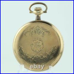Antique Illinois The Winner Pocket Watch Case for 16 Size 20 Year Gold Filled