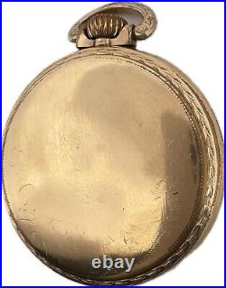 Antique Keystone Victory Pocket Watch Case for 16 Size 10k Rolled Gold Plated
