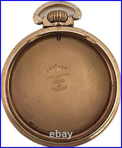 Antique Keystone Victory Pocket Watch Case for 16 Size 10k Rolled Gold Plated