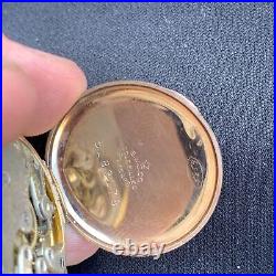 Antique Longines Pocket Watch GOD FILLED SWC Case 0s 15j Swiss RUNNING