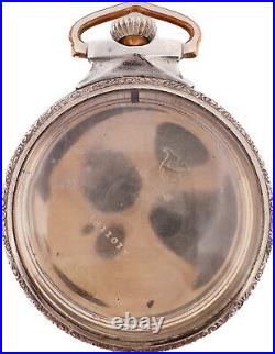 Antique Nawco Challenge Railroad Style Pocket Watch Case for 16 Size 10k RGP
