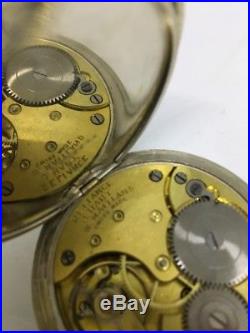 Antique Nickel Case Australian Pocket Watch With Enamel Dial J hart Maitland