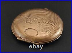 Antique OMEGA Retailer Advertising Pocket Watch's Hunter Case. 48mm. Ca 1906