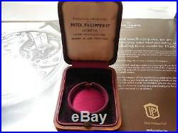 Antique Patek Philippe Pocket Watch Box Case