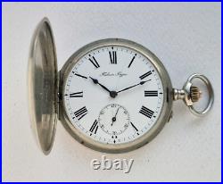 Antique Paul Buhré Pocket Watch. Russian Empire WORKING